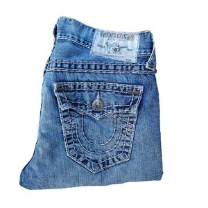 Vintage True Religion Super T Jeans Size 32 Blue